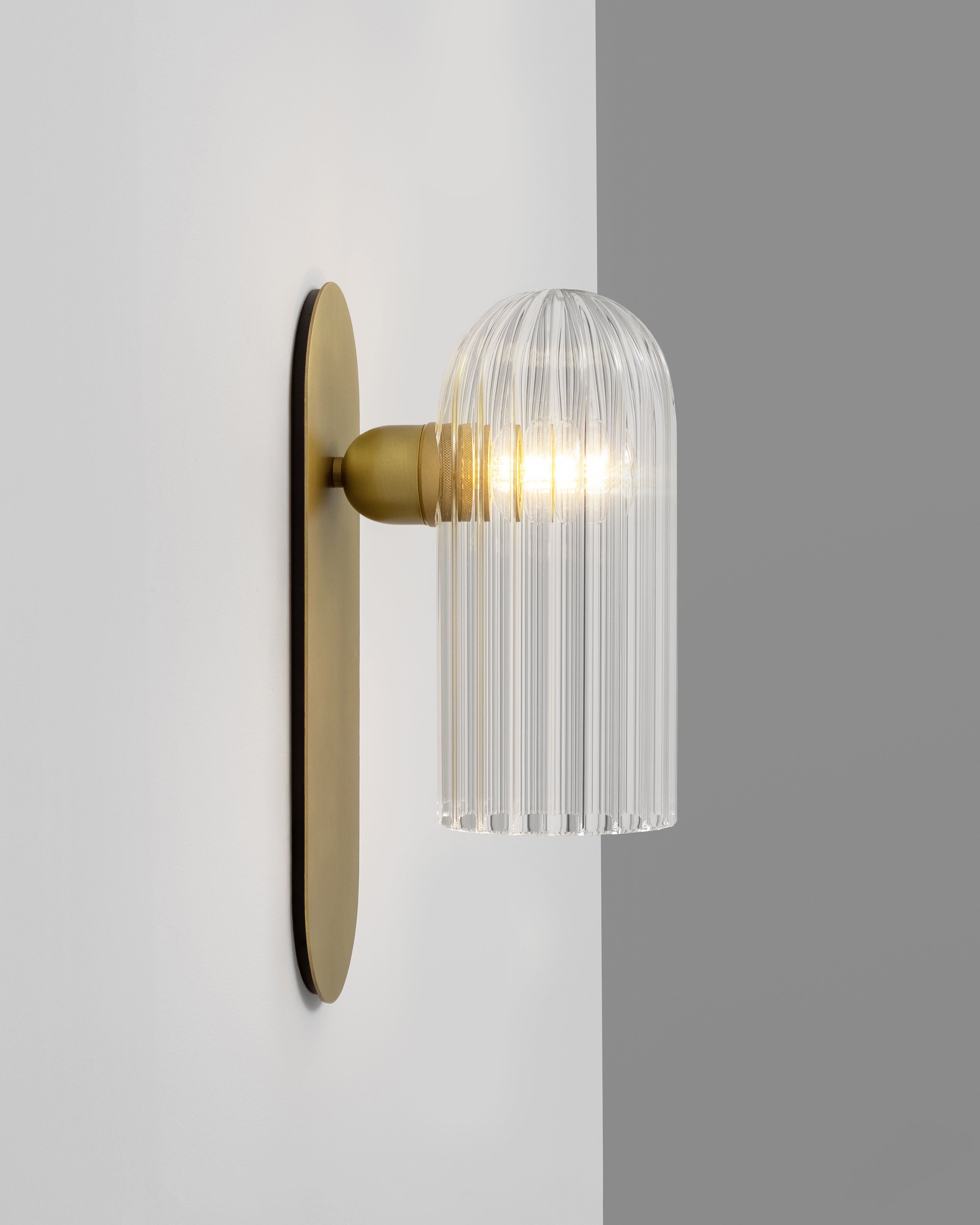 Schwung Odyssey Paris Burnished Brass Wall Light